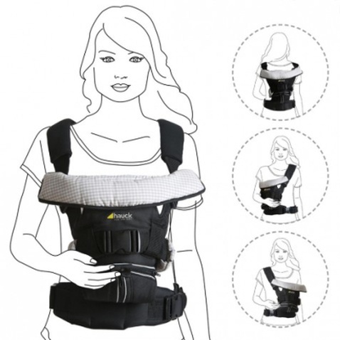 Рюкзак-переноска Hauck 4 Way Carrier Black (58102-5)