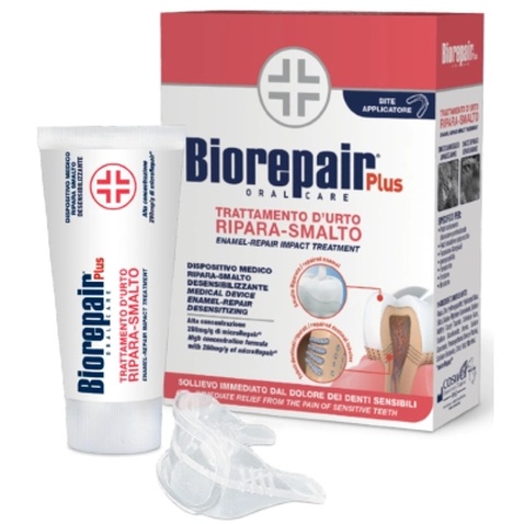 Гель для ротової порожнини Biorepair Plus Десенситайзер відновлювальний 50 мл + Капа (8017331089651)