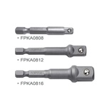 Адаптер для інструменту Toptul під шуруповерт 1/4" 3шт. 1/4", 3/8", 1/2" (GAAR0301)