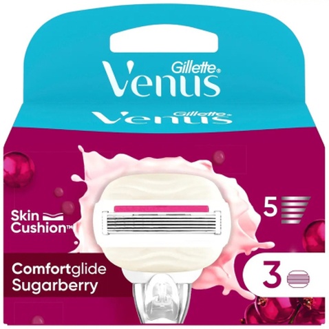 Змінні касети Gillette Venus Comfortglide Olay Sugarberry 3 шт. (8700216674164)