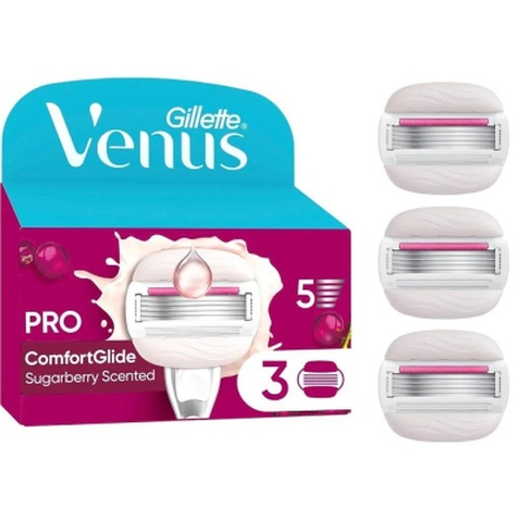 Змінні касети Gillette Venus Comfortglide Olay Sugarberry 3 шт. (8700216674164)
