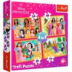 Пазл Trefl Princess Казкові історії 4 in 1 (35, 48, 54, 70) елемента (5900511346510)