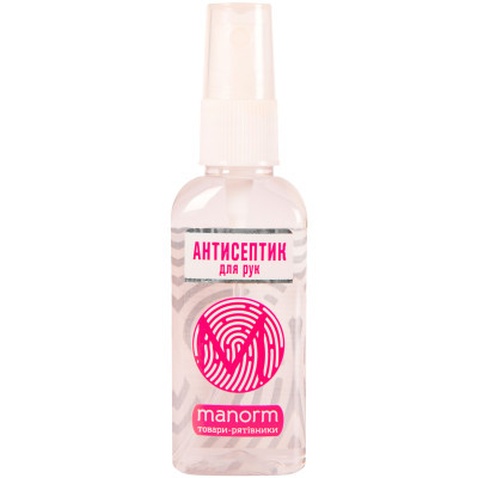 Антисептик для рук Manorm Crystal 50 мл (4820136730154)