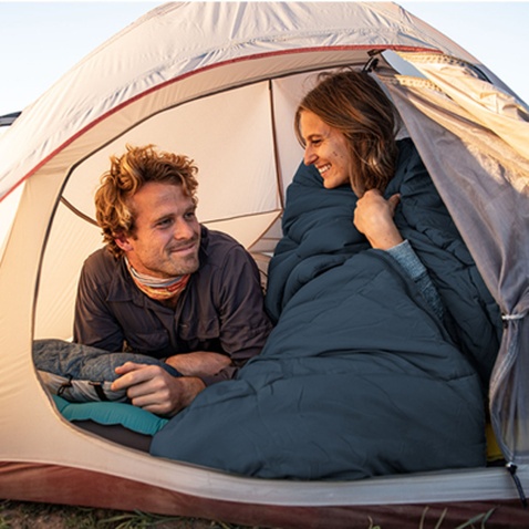 Спальний мішок Naturehike F150 NH22MSD05, лівий, темно-блакитний (6927595797761-L)