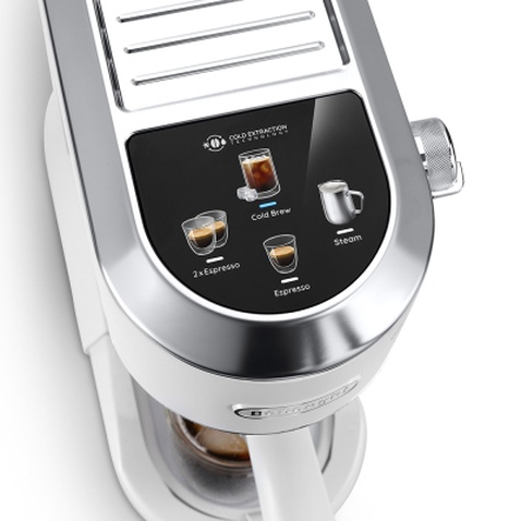 Ріжкова кавоварка еспресо DeLonghi EC 890.WI