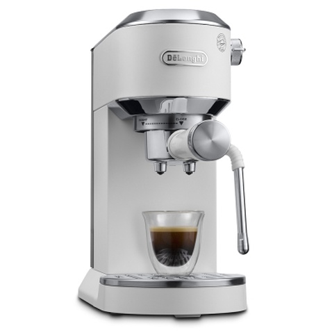 Ріжкова кавоварка еспресо DeLonghi EC 890.WI