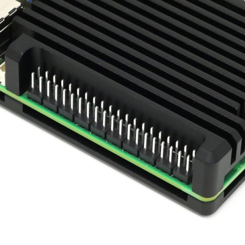 Корпус до промислового ПК Pi HUT for Raspberry Pi 5 Aluminium Armor Radiator (105858)