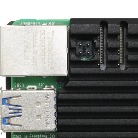 Корпус до промислового ПК Pi HUT for Raspberry Pi 5 Aluminium Armor Radiator (105858)