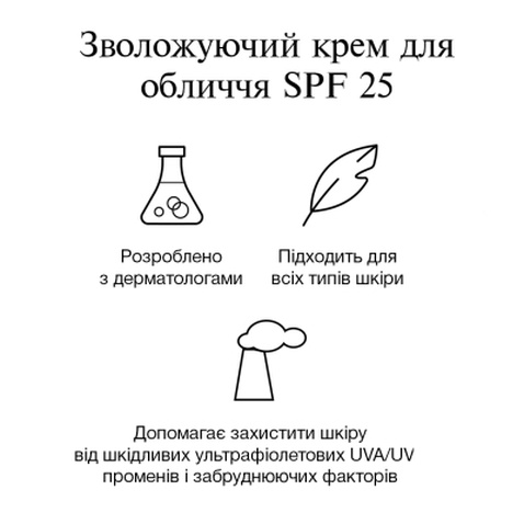 Крем для обличчя Neutrogena Hydro Boost Зволожувальний SPF 25 50 мл (3574661351711)