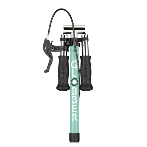 Самокат Globber Flow Element Junior Lights LED, м'ятний (729-206)