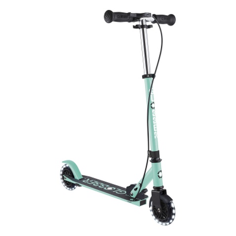 Самокат Globber Flow Element Junior Lights LED, м'ятний (729-206)