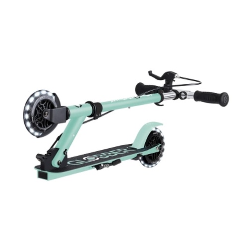 Самокат Globber Flow Element Junior Lights LED, м'ятний (729-206)