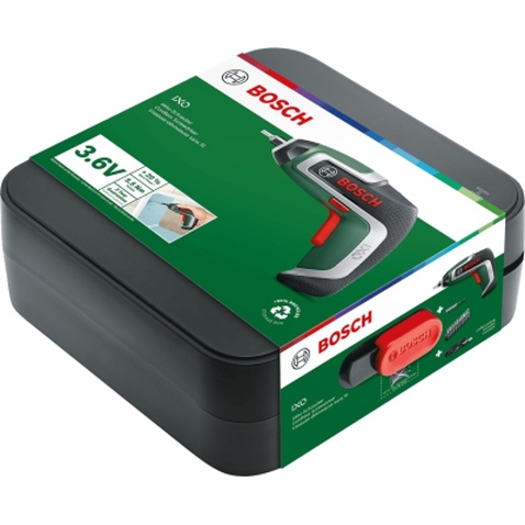 Викрутка акумуляторна Bosch IXO 7 3.6В 3-5.5Нм, 215об/хв, 0.32кг (0.603.9E0.020)