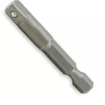 Адаптер для інструменту Toptul для головок під шуруповерт 1/4"х1/4" L50 шестигранний (FPKA0808)