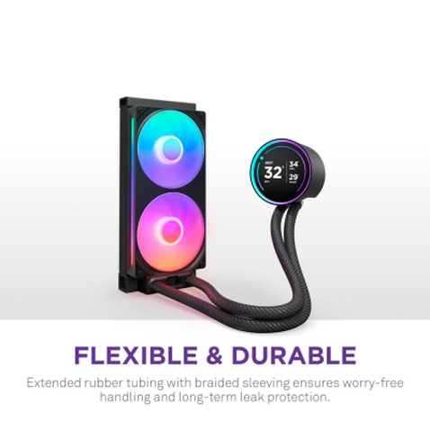 Система рідинного охолодження NZXT Kraken Elite RGB 280mm AIO (RL-KR28E-B2)