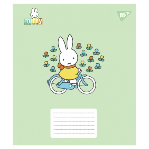 Зошит Yes Miffy Playfull А5 12 аркушів коса лінія (767633)