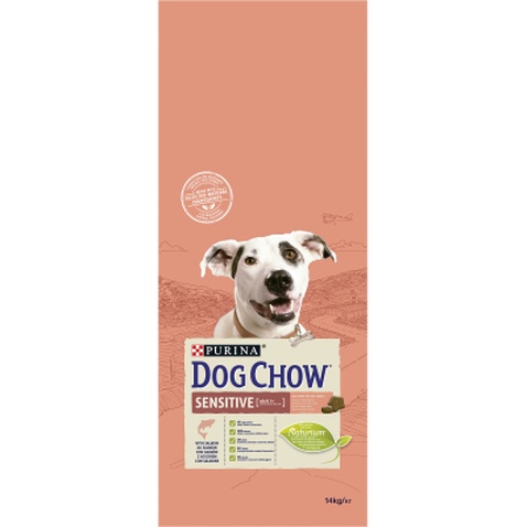 Сухий корм для собак Purina Dog Chow для дорослих, схильних до алергії собак з лососем 14 кг (7613034488244)