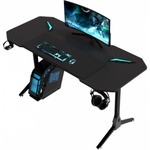 Комп'ютерний стіл GT Racer T-1211 Black (T-1211 (120x60x73) Black)