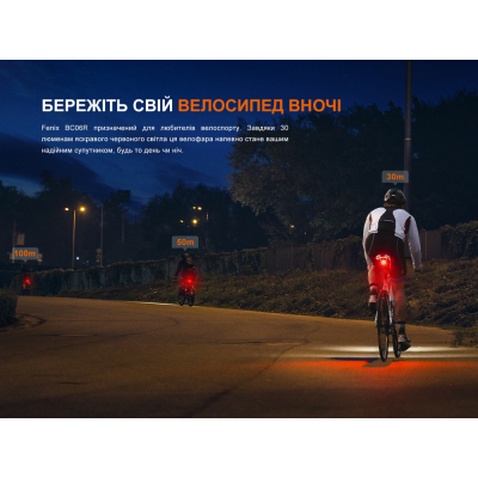 Задня велофара Fenix BC06R