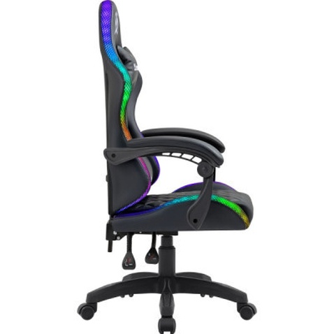 Крісло ігрове Defender Energy RGB Black (64559)