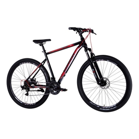 Велосипед Discovery 29" TREK DD рама-21" ST 2025 чорно-червоний (OPS-SP-29-083)