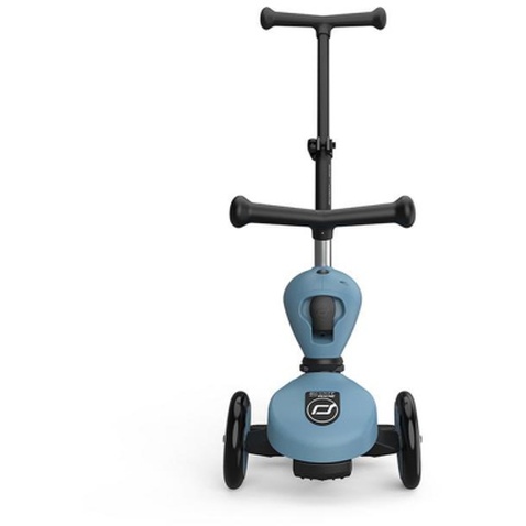 Самокат Scoot&Ride Highwaykick-1 Push and Go сіро-синій (SR-240527-STEEL)