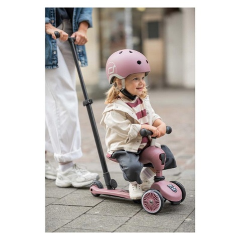 Самокат Scoot&Ride Highwaykick-1 Push and Go пастельно-бузкови (SR-240527-WILDBERRY)