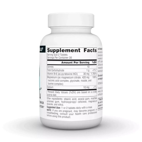 Мінерали Source Naturals Ультра Магній та Вітамін В6, Ultra-Mag, 60 таблеток (SNS-00802)