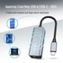 Адаптер USB-C + USB A to RJ45 Ethernet 1000Mbps ColorWay (CW-AD-CRG)