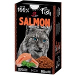 Ласощі для котів Alpha Spirit Cat Salmon Natural Snacks з лососем 80 г (8436586311773)
