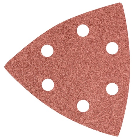 Наждачний папір Graphite на липучці, тип DELTA 93x93 мм, 5 шт. K60 (55H764)