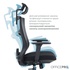 Офісне крісло OfficePro Balance OC550-B-B-B (OC550-B-B-B)