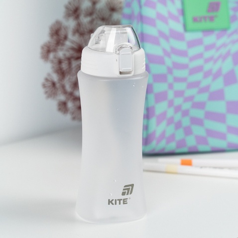 Поїльник-непроливайка Kite 500 мл, біла (K25-1215-1)