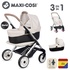 Коляска для ляльок Smoby Maxi-Cosi 3 в 1. Айворі зі знімною люлькою, 55 x 39 x 64 см, 3+ (7600253122)