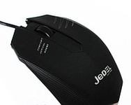 Миша Jedel M3 Black, USB, 1000 dpi, Blister