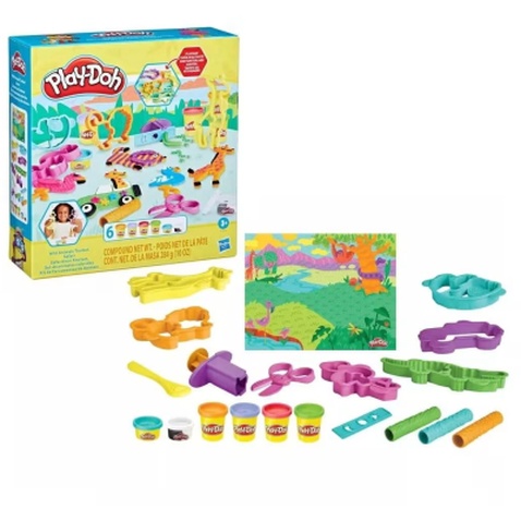 Набір для творчості Hasbro Play-Doh Сафарі (F7213)
