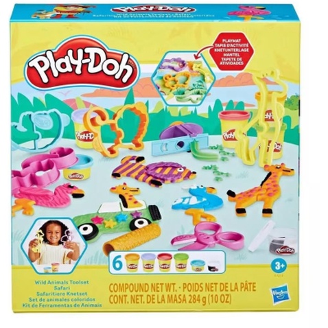 Набір для творчості Hasbro Play-Doh Сафарі (F7213)