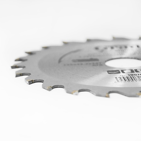 Диск пильний Grad по дереву з твердосплавними напайками Ø125×22.2×24Т, 10000об/хв GRAD (1957025) (1957025)