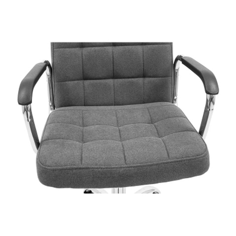 Офісне крісло Richman Брукс Хром Піастра Темно-сіре (ADD0002751)