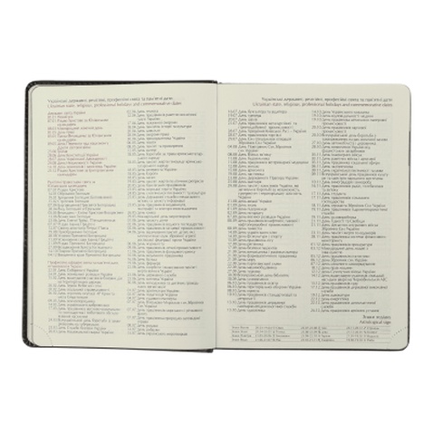 Тижневик Buromax датований 2025 NAVIGATOR, А5 сірий (BM.2124-09)