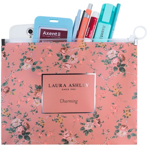 Папка на блискавці Axent zip-lock А5 Laura Ashley, Charming (1498-30-A)