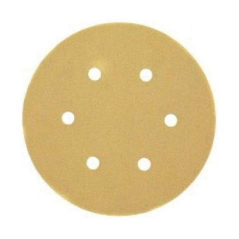 Наждачний папір DeWALT самоклеюча d=125мм, зерно 40, для ексцентрикових шліфувальних машин, 1 шт. (DT3111XM_25_1)