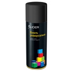 Аерозольна фарба для автомобіля SLIDER 9005 чорна МАТ, 400мл (000001039)