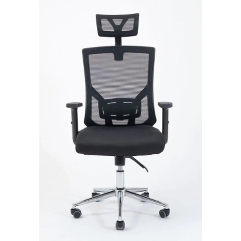 Офісне крісло Richman Роджер Хром сітка чорна (ADD0002376)