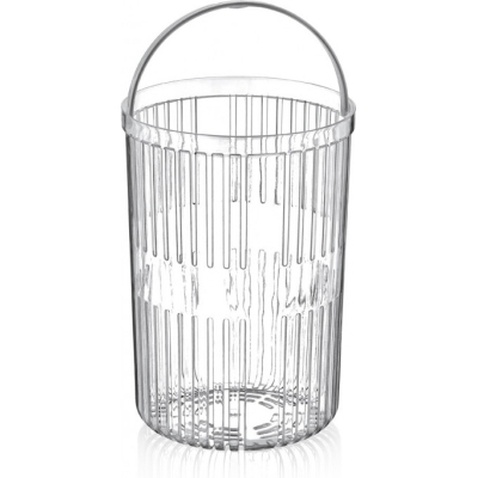 Харчовий контейнер Irak Plastik Fresh круглий 1,5 л з друшляком прозорий (5376)