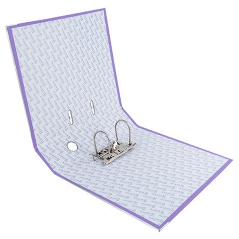 Папка - реєстратор Axent Pastelini А4+ одностороння 7.5 cм Бузкова (D1714-36C)