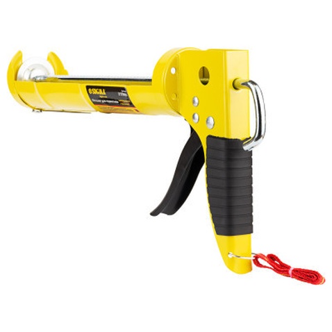 Пістолет для герметика Sigma 225мм напівзакритий (2723081)