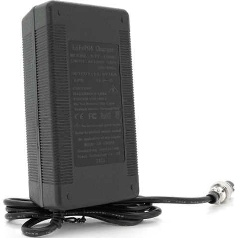 Мережевий зарядний пристрій для АКБ Voltronic LiFePO4 12V 4S 10A (YT-SJT-1468-GX12)