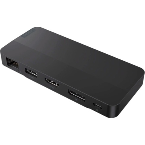 Порт-реплікатор Lenovo USB-C Dual Display Travel Dock (w/ adapter) (40B90100EU)