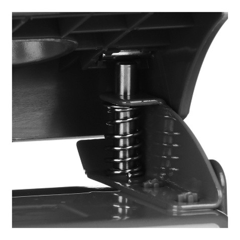 Діркопробивач Buromax пластиковий, до 20 аркушів, 120 х 82 х 53 мм, чорний (BM.4017-01)